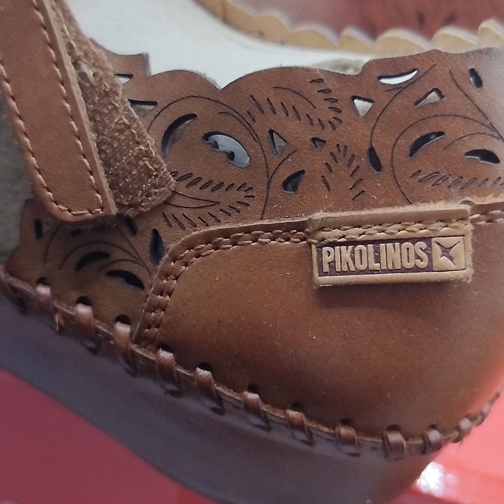 Pikolinos Women's Casual Mary Jane Flat Size 38 (7.5-8.0), Brandy (Brown) - Picture 12 of 17